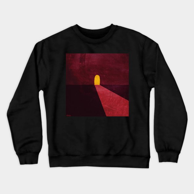 Red Room Crewneck Sweatshirt by taoistviking